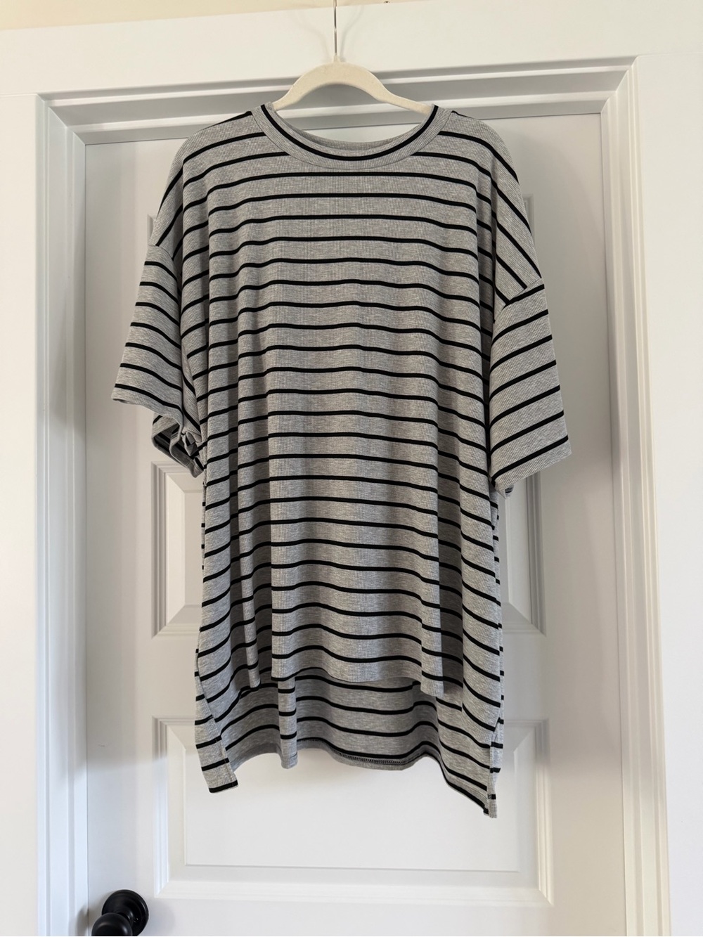 Talulah Grey & Black Striped Novi Set - nwot